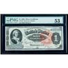 Image 1 : 1886, $1 Silver Certificate. PMG About Uncirculated 53