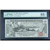 Image 1 : 1896, $1 Silver Certificate. PMG Choice Uncirculated 64