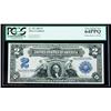 Image 1 : 1899, $2 Silver Certificate. PCGS Very Choice New 64PPQ