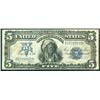 Image 1 : 1899, $5 Silver Certificate. PCGS Fine 15