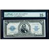 Image 1 : 1923, $5 Silver Certificate. PMG Very Fine 25