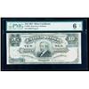 Image 1 : 1891, $10 Silver Certificate. PMG Net Good 6