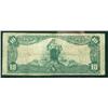 Image 2 : 1902, $10 National Bank Note. The American NB Santa Ana