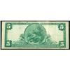 Image 2 : 1902, $5 National Bank Note The Commercial NB Santa Ana