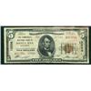 Image 1 : 1929, $5 National Bank Note. The Commercial NB, Santa A
