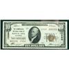 Image 1 : 1929, $10 National Bank Note. The Commercial NB, Santa