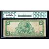 Image 2 : 1902, $5 National Bank Note. The National Commercial Ba