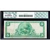Image 2 : 1902, $5 National Bank Note. The Anglo & London Paris N