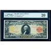 Image 1 : 1905, $20 Gold Certificate. PMG Very Fine 20