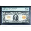 Image 1 : 1922, $20 Gold Certificate. PMG Choice About Uncirculat