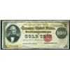 Image 1 : 1882, $100 Gold Certificate. PCGS Apparent Fine 15