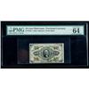 Image 1 : 1864, 10c Fractional Currency. Third Issue, green rever