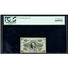 Image 1 : 1864, 10c Fractional Currency. Third Issue, green rever