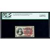 Image 1 : 1869, 10c Fractional Currency. Fourth Issue, large red