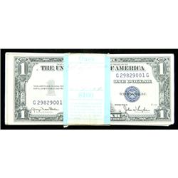 1935-C, $1 Silver Certificate. Crisp Unc