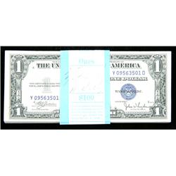 1935-D, $1 Silver Certificate. Crisp Unc