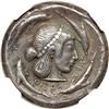 Image 2 : Sicily, Syracuse, c. 485-465 BC. AR Tetradrachm (17.22 g)