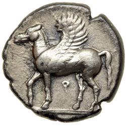 Corinthia, Corinth, 360-338 BC. AR Stater (7.67 g). VF-EF