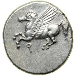 Corinthia, Corinth, c. 350-306 BC. AR Stater (8.50 g). EF