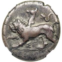 Peloponnesos, Sikyon, c. 380-330 BC or a little earlier. AR Stater (11.76 g)