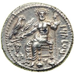Cilicia, Tarsos. Mazaios, 361-334 BC. AR Stater (10.94 g). EF