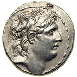 Syria, Seleukid Kingdom. Antiochos VII, 138-129 BC. AR Tetradrachm (16.73 g) minted at Antioch. EF