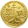 Image 2 : Romanus I and Christopher, 921-931. Gold Solidus (4.41 g) minted at Constantinople. AU