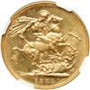 Image 2 : Australia. Sovereign, 1884-M. NGC MS61