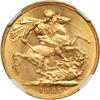 Image 2 : Australia. Sovereign, 1885-M. NGC MS62