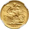 Image 2 : Australia. Sovereign, 1889-S. NGC MS62