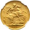 Image 2 : Australia. Sovereign, 1925-S. NGC MS63