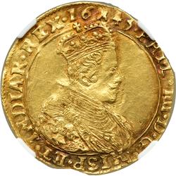 Belgium. 2 Souverain d'or, 1645 (Tournai). NGC AU55