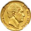 Image 1 : Belgium. 20 Francs, 1865. NGC EF