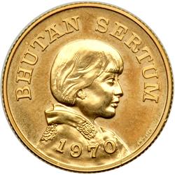 Bhutan. Sertum, 1970. BU