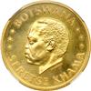 Image 1 : Botswana. 10 Thebe, 1966. NGC MS68