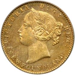 Newfoundland. 2 Dollars, 1880. PCGS AU58