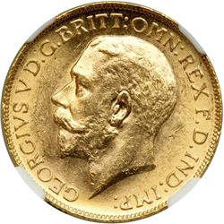 Canada. Sovereign, 1911-C. NGC MS62