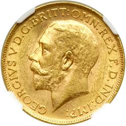 Canada. Sovereign, 1917-C. NGC MS62