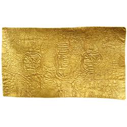 China. Gold Leaf, ND. EF