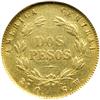 Image 2 : Costa Rica. 2 Pesos, 1876-GW. NGC EF45