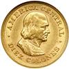 Image 1 : Costa Rica. 10 Colones, 1899. NGC AU55