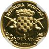 Image 2 : Croatia. Ducat, 1994. NGC PF65