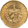 Image 2 : Cuba. 10 Pesos, 1916. NGC AU