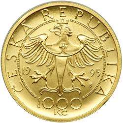 Czech Republic. 1000 Korun, 1995. BU