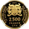 Image 2 : Dahomey. 2500 Francs, 1971. NGC PF68