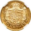 Image 2 : Denmark. 20 Kroner, 1912-VBP GJ. NGC MS64
