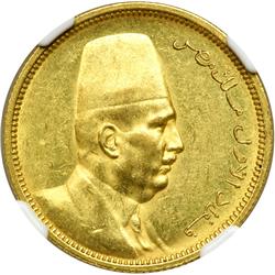 Egypt. 100 Piastres, AH1340/1922. NGC MS61