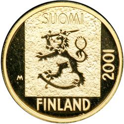 Finland. Markka, 2001. PF