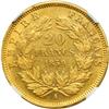 Image 2 : France. 20 Francs, 1859-A. NGC AU50