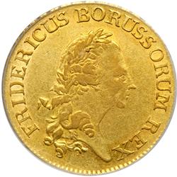 German States - Prussia. Frederick D'Or, 1783-A. PCGS AU50